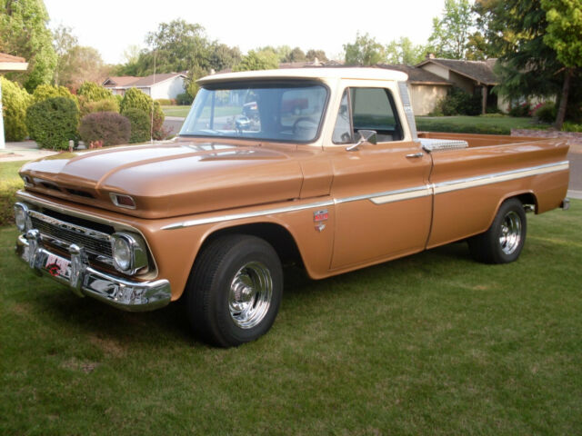 1966 Butterscotch/Tan Chevrolet C-10 Standard Cab Pickup