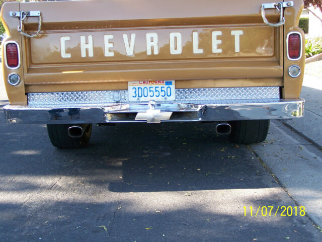 1966 Butterscotch/Tan Chevrolet C-10 Standard Cab Pickup