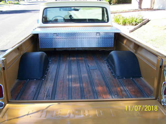 1966 Butterscotch/Tan Chevrolet C-10 Standard Cab Pickup