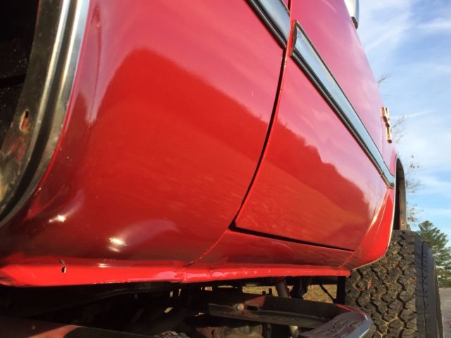 1988 Red Chevrolet Blazer
