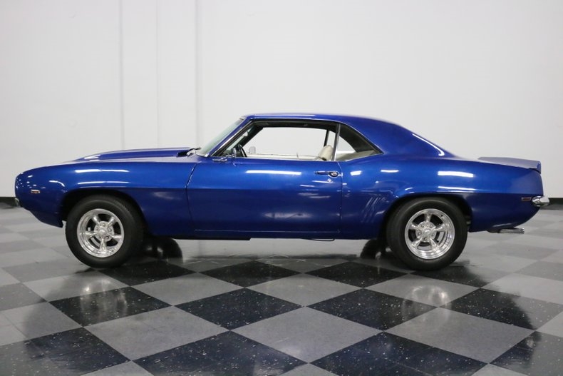 1969 Blue Chevrolet Camaro Coupe