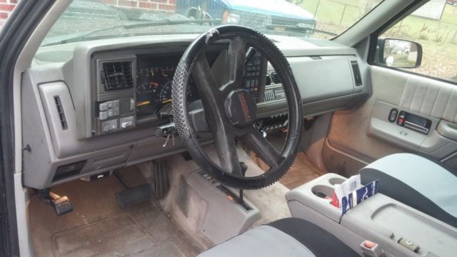 1994 Black/Silver Chevrolet Blazer SUV