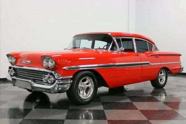 1958 Red Chevrolet Other Sedan
