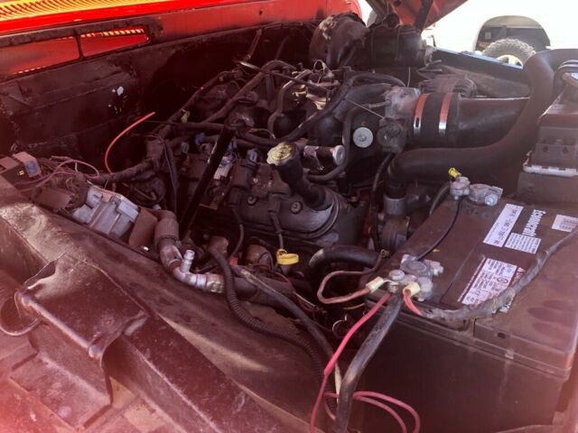 1965 Orange Chevrolet C-10 Standard Cab Pickup