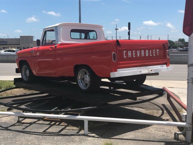 1965 Orange Chevrolet C-10 Standard Cab Pickup