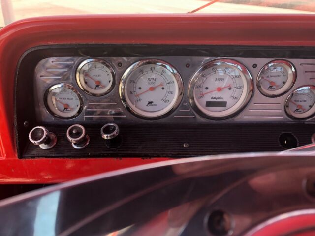 1965 Orange Chevrolet C-10 Standard Cab Pickup