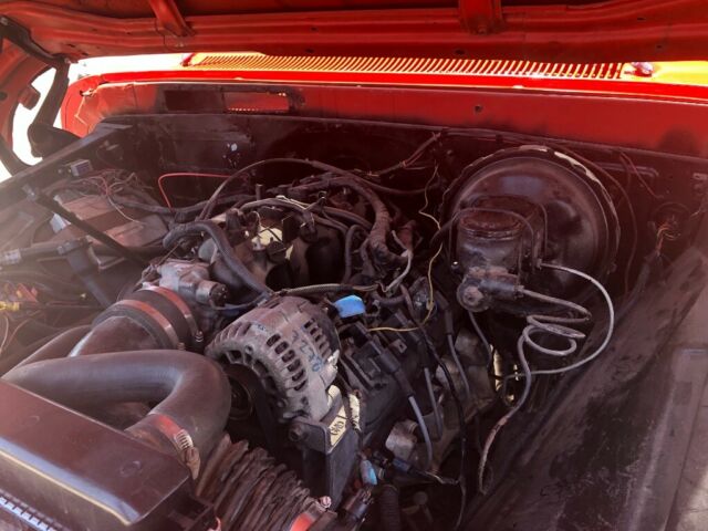 1965 Orange Chevrolet C-10 Standard Cab Pickup