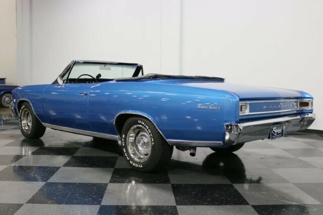 1966 Blue Chevrolet Chevelle Convertible