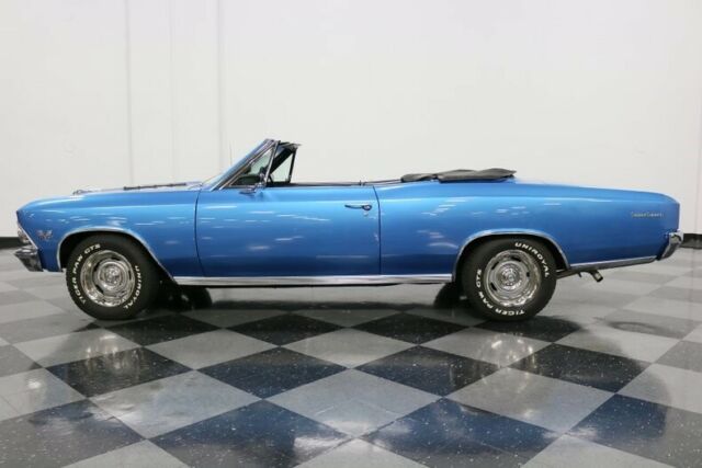 1966 Blue Chevrolet Chevelle Convertible