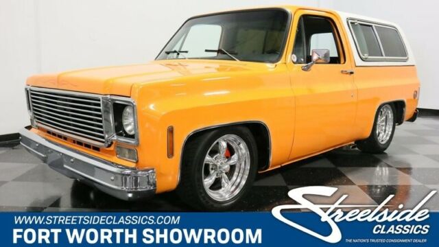 1976 Orange Chevrolet Blazer SUV