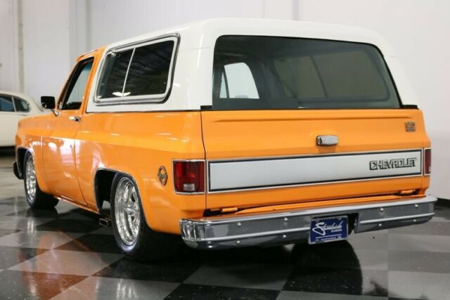1976 Orange Chevrolet Blazer SUV