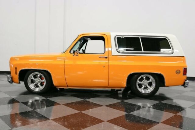 1976 Orange Chevrolet Blazer SUV