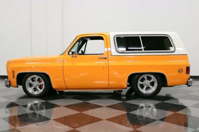 1976 Orange Chevrolet Blazer SUV
