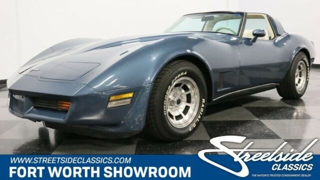 1980 Blue Chevrolet Corvette Coupe