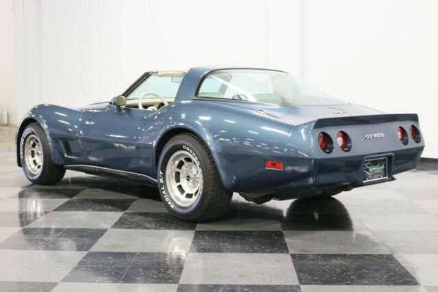 1980 Blue Chevrolet Corvette Coupe