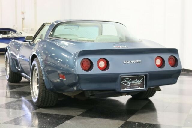 1980 Blue Chevrolet Corvette Coupe
