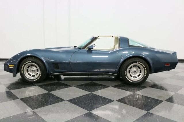 1980 Blue Chevrolet Corvette Coupe