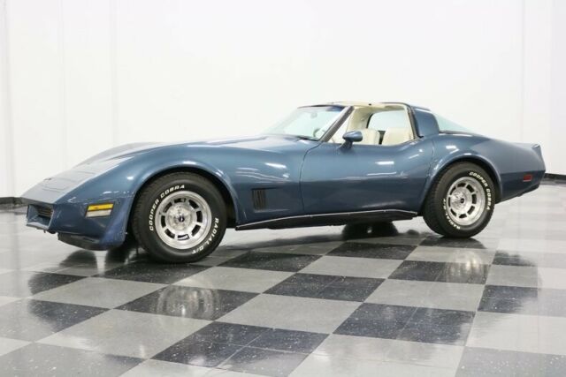 1980 Blue Chevrolet Corvette Coupe