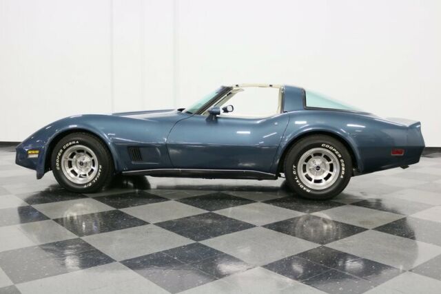 1980 Blue Chevrolet Corvette Coupe