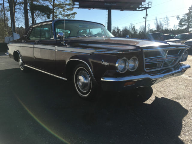 1964 red Chrysler 300 Series 4 door
