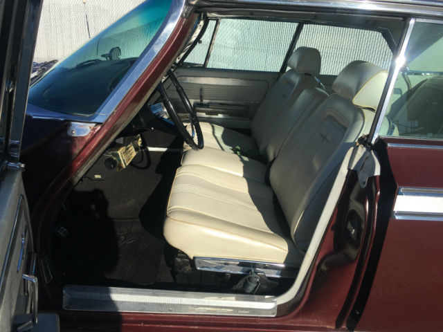 1964 red Chrysler 300 Series 4 door