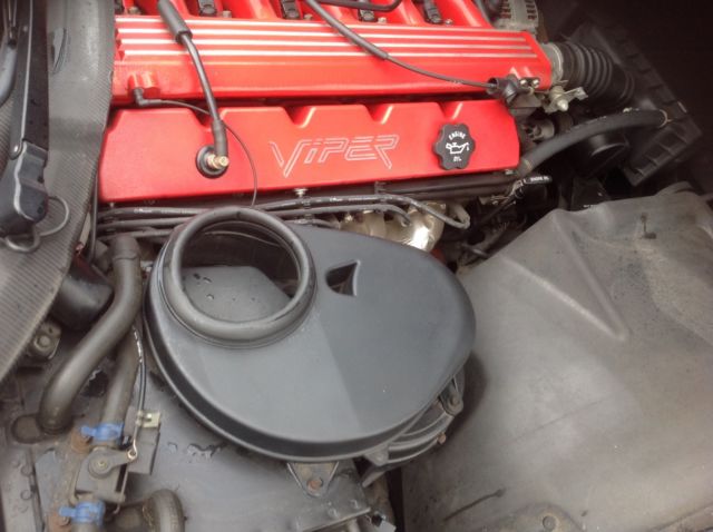 1992 Red Dodge Viper Convertible