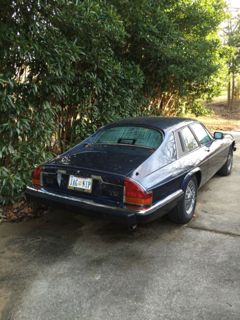 1987 Windsor Blue Jaguar XJS Coupe
