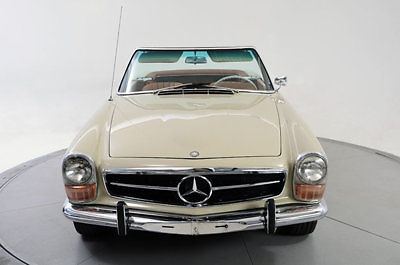 1965 Tan Mercedes-Benz SL-Class Convertible