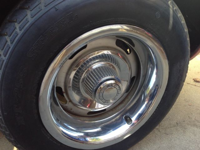 1968 Red Chevrolet Corvette Convertible