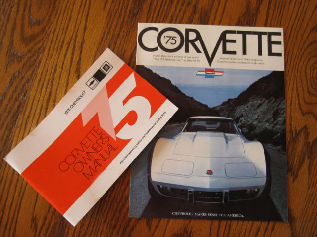 1975 Custom Yellow Chevrolet Corvette Coupe