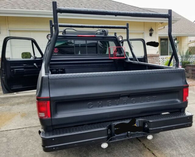1973 Black Chevrolet C/K Pickup 2500 Standard Cab Pickup