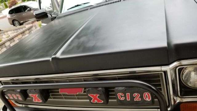 1973 Black Chevrolet C/K Pickup 2500 Standard Cab Pickup