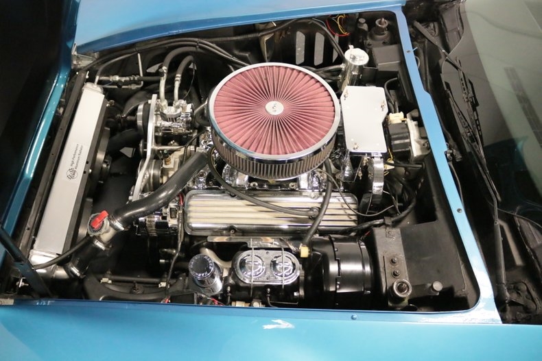 1968 Blue Chevrolet Corvette Coupe