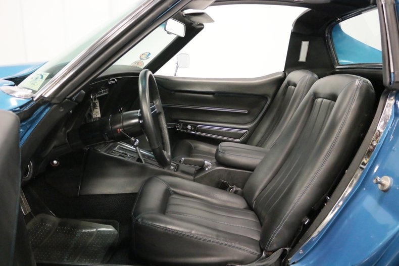 1968 Blue Chevrolet Corvette Coupe