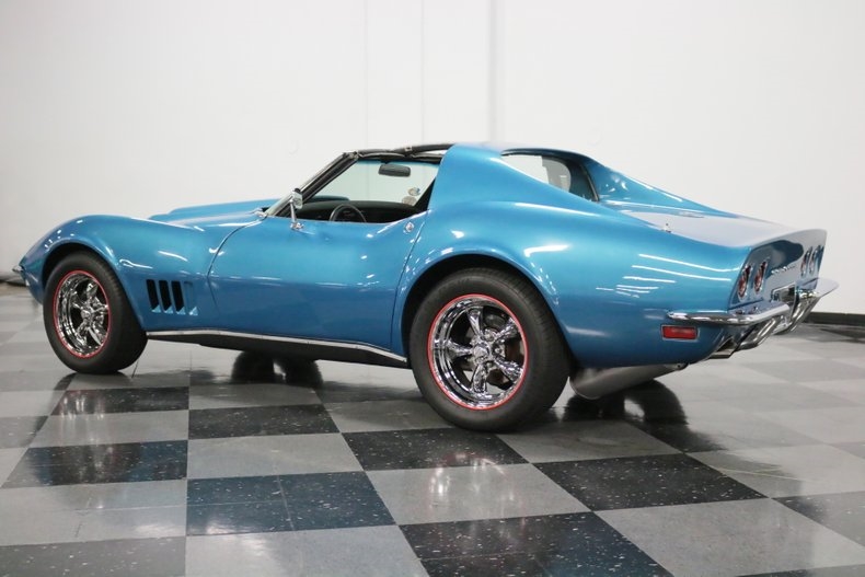 1968 Blue Chevrolet Corvette Coupe