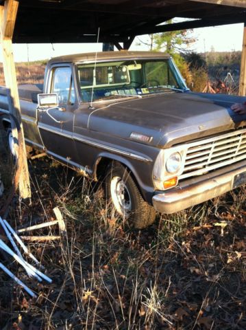 1967 Gray Ford F-250