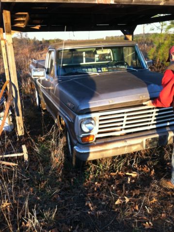 1967 Gray Ford F-250
