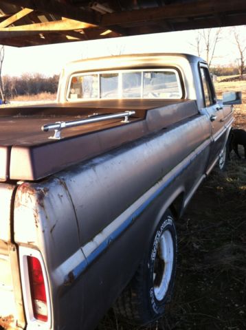 1967 Gray Ford F-250