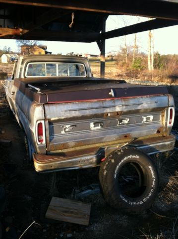 1967 Gray Ford F-250