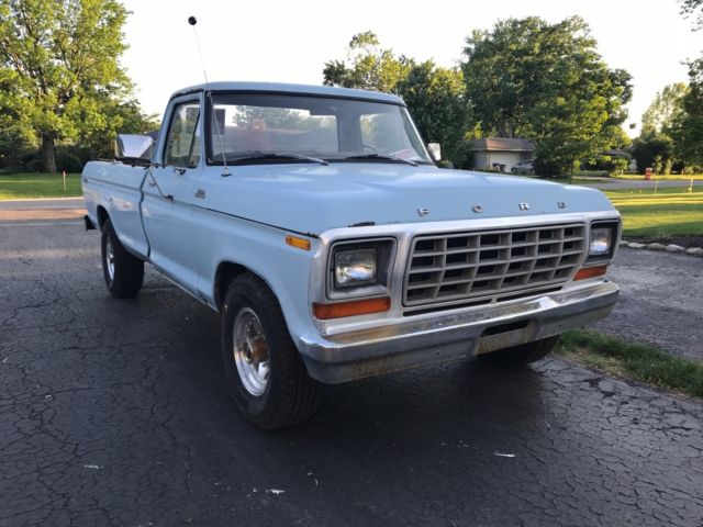 1979 Blue Ford F-250