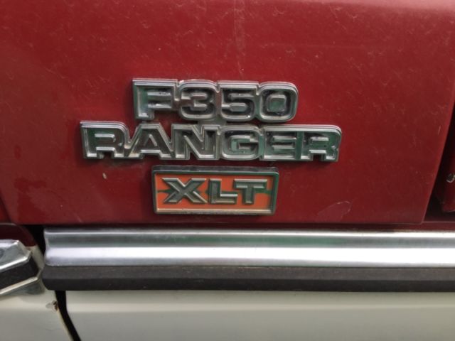 1979 Red Ford Mustang Crew Cab Pickup