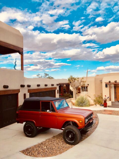 1972 Flat Burned Orange Ford Bronco