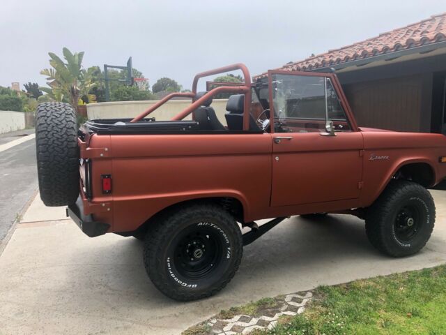 1972 Flat Burned Orange Ford Bronco