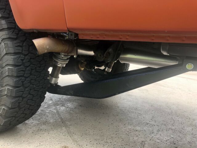 1972 Flat Burned Orange Ford Bronco