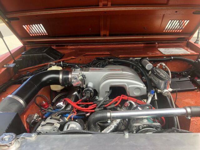 1972 Flat Burned Orange Ford Bronco