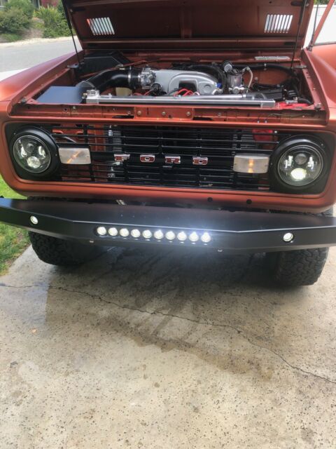 1972 Flat Burned Orange Ford Bronco