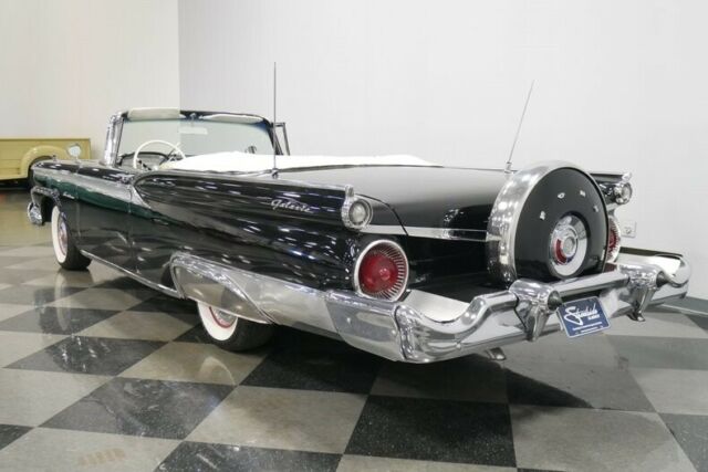 1959 Black Ford Galaxie Convertible