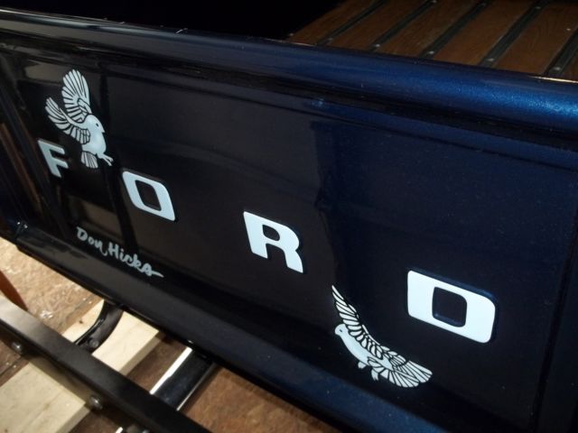 1954 Midnight Blue Ford F-100 Cab & Chassis