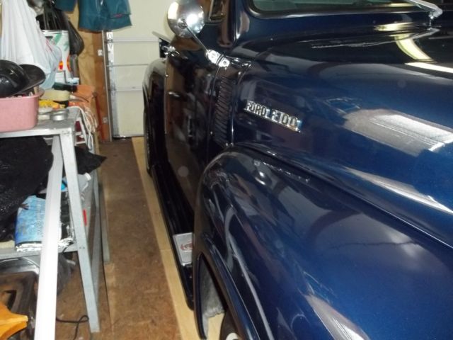 1954 Midnight Blue Ford F-100 Cab & Chassis