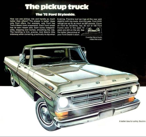 1954 Midnight Blue Ford F-100 Cab & Chassis